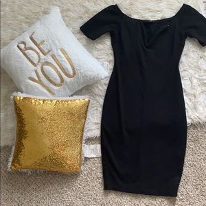 Sexy Black Bodycon Dress!